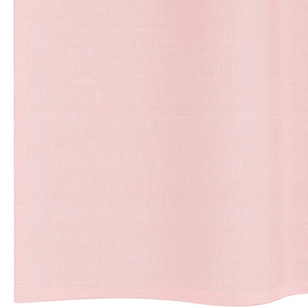Voile Vorhänge 2 Stk. Hellrosa