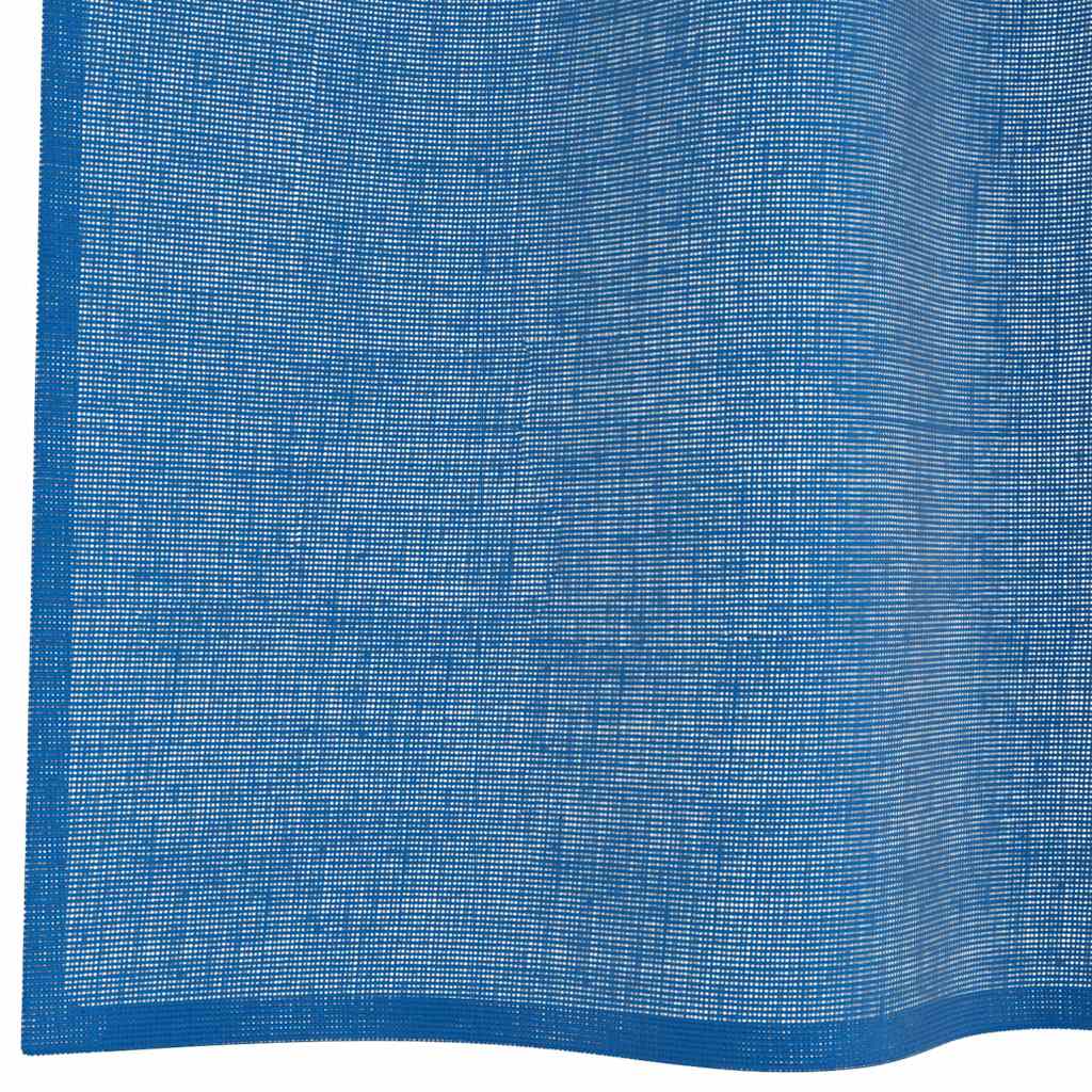 Voile Vorhänge 2 Stk. Königsblau