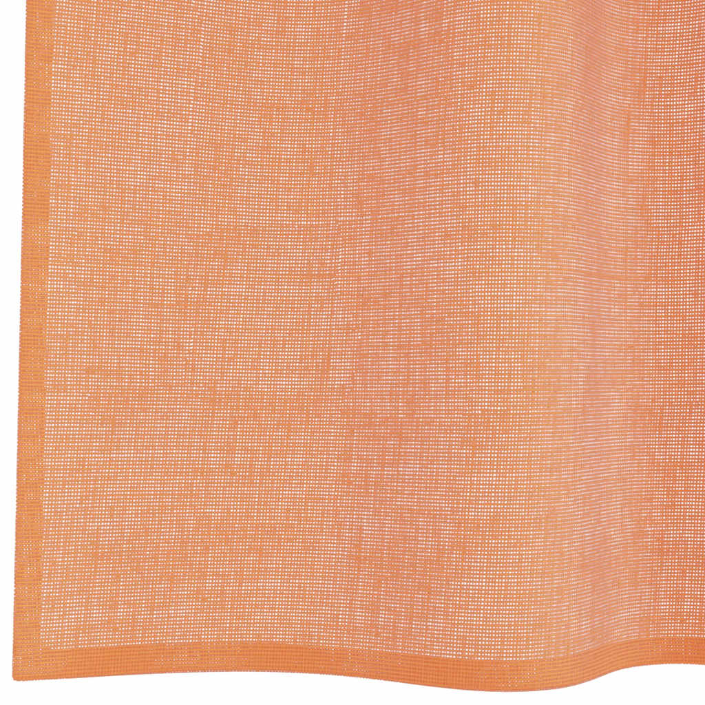 Voile Vorhänge 2 Stk. Terrakotta