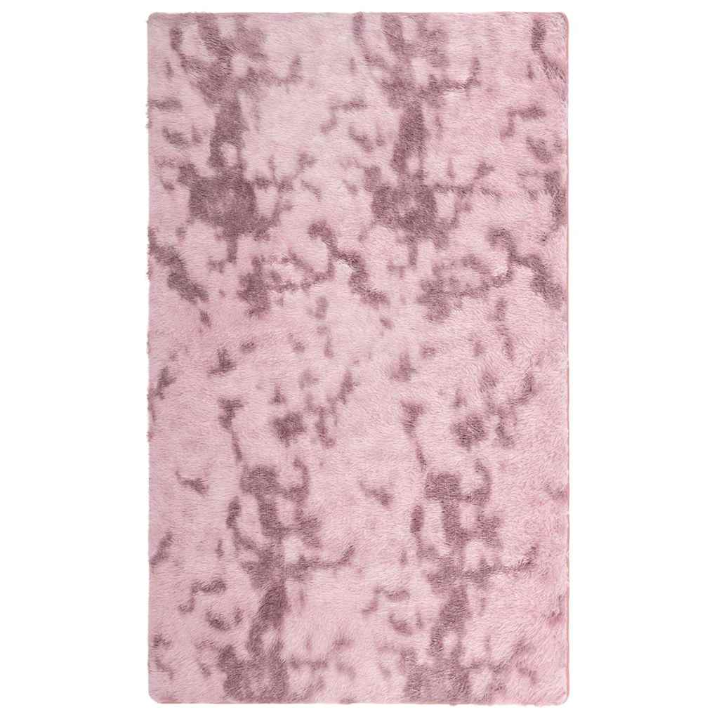Teppich Shaggy Hochflor Navarra Altrosa Polyester Dusty Pink