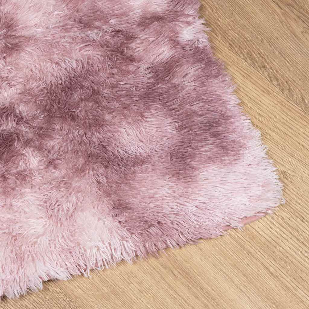 Teppich Shaggy Hochflor Navarra Altrosa Polyester Dusty Pink