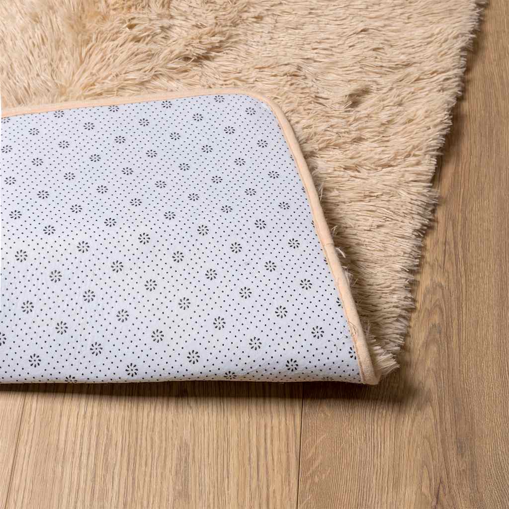 Teppich Shaggy Hochflor Navarra Polyester Beige