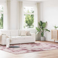 Teppich Shaggy Hochflor Navarra Altrosa Polyester Dusty Pink