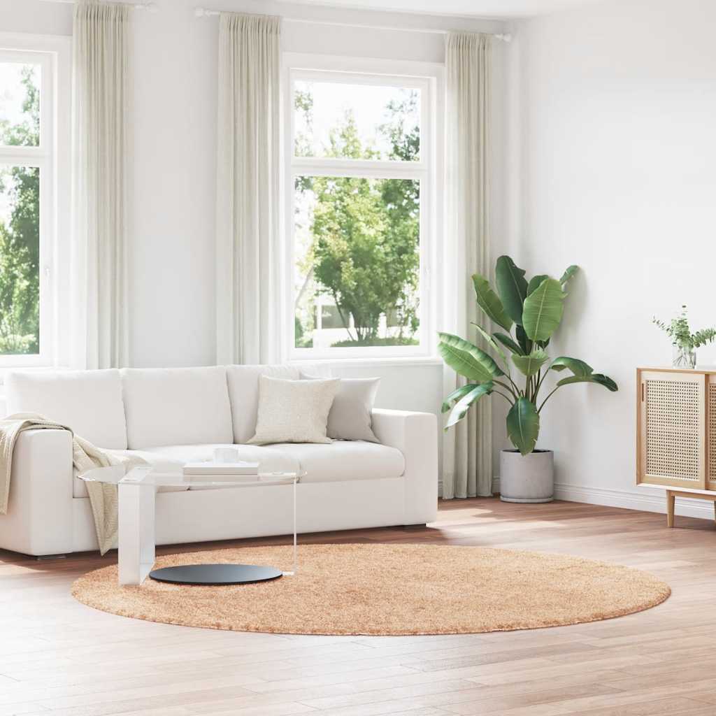 Teppich Shaggy Hochflor Navarra Polyester Beige