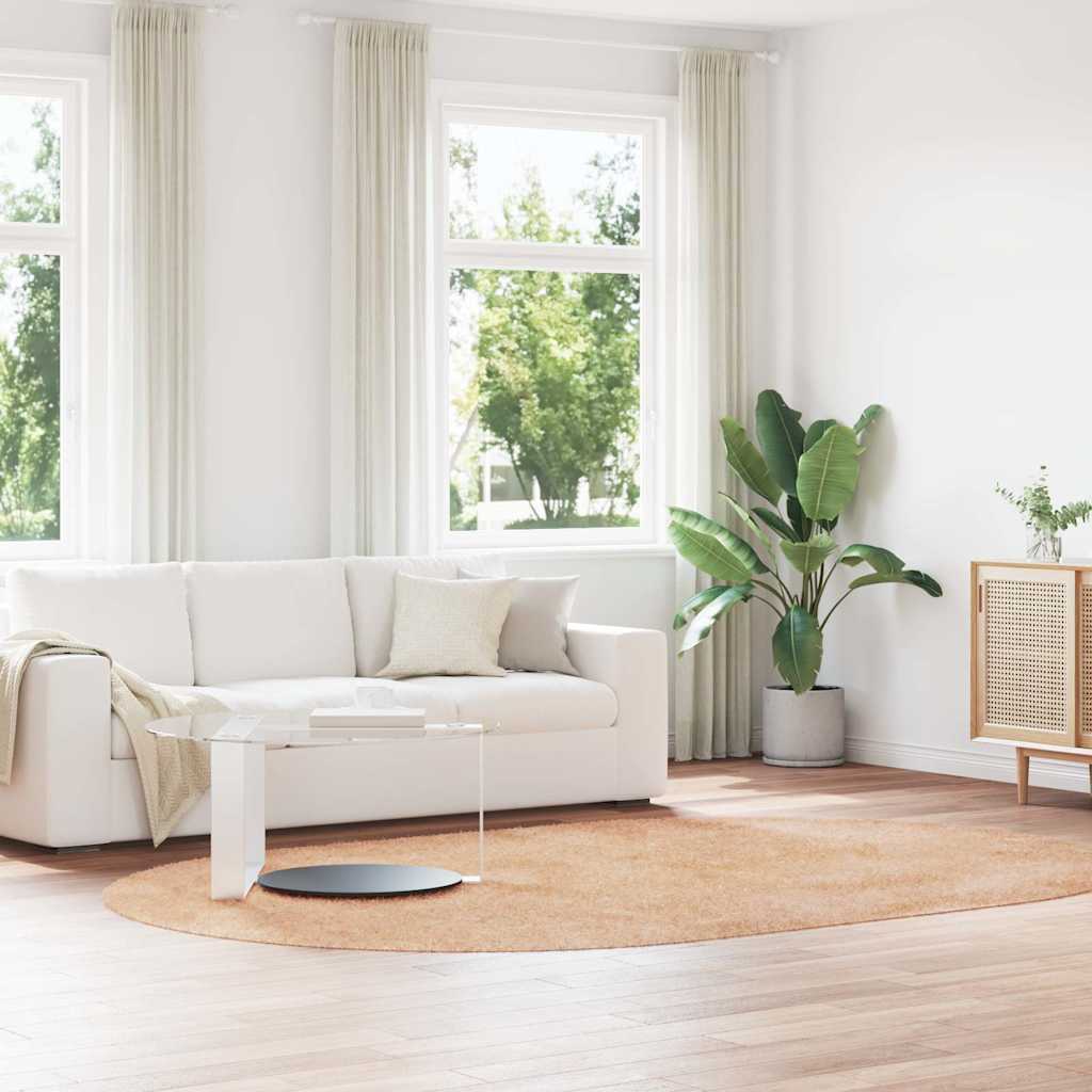 Teppich Shaggy Hochflor Navarra Polyester Beige
