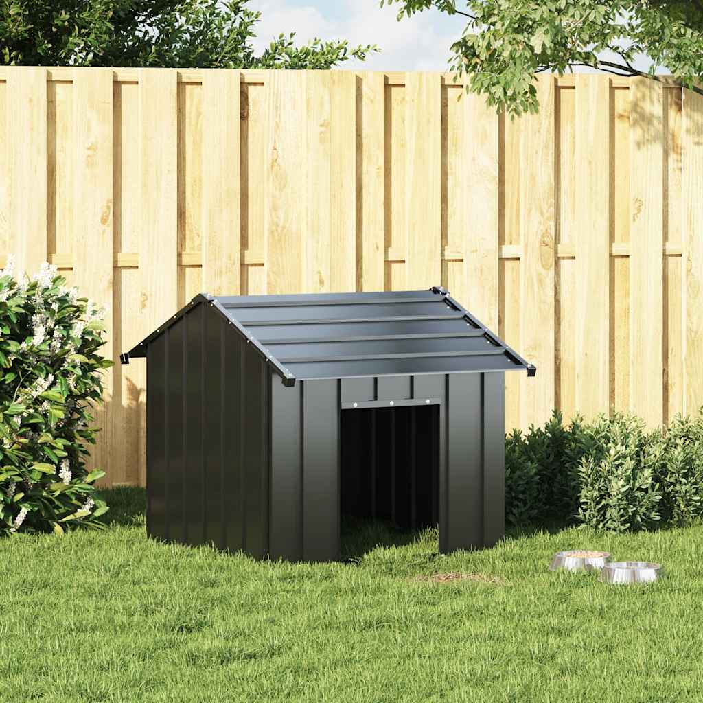 Hundehütte Mit Dach Verzinkter Stahl