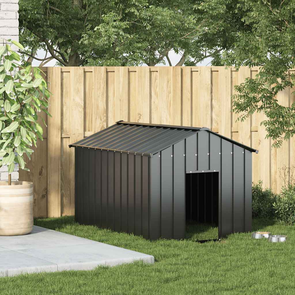 Hundehütte Mit Dach Verzinkter Stahl