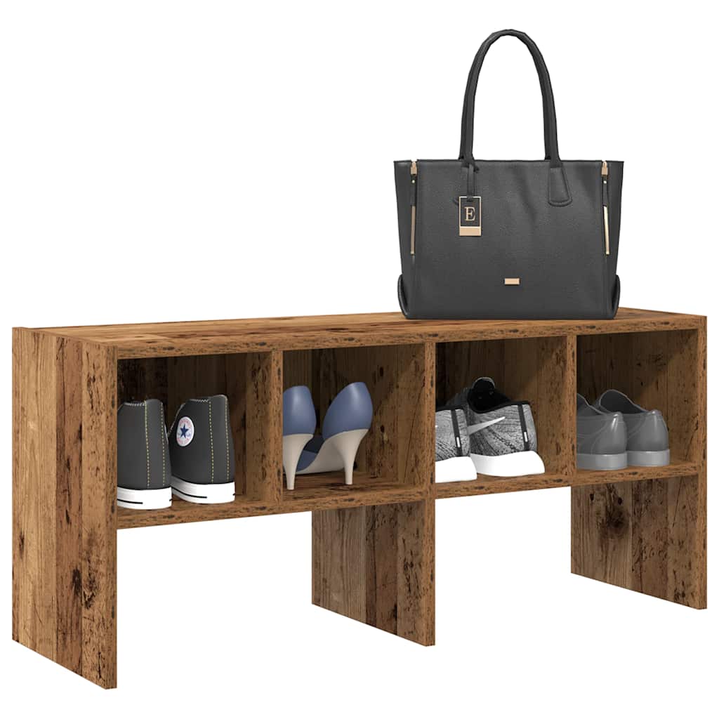Schuhregal Stapelbar 89,5X30X40 Cm
