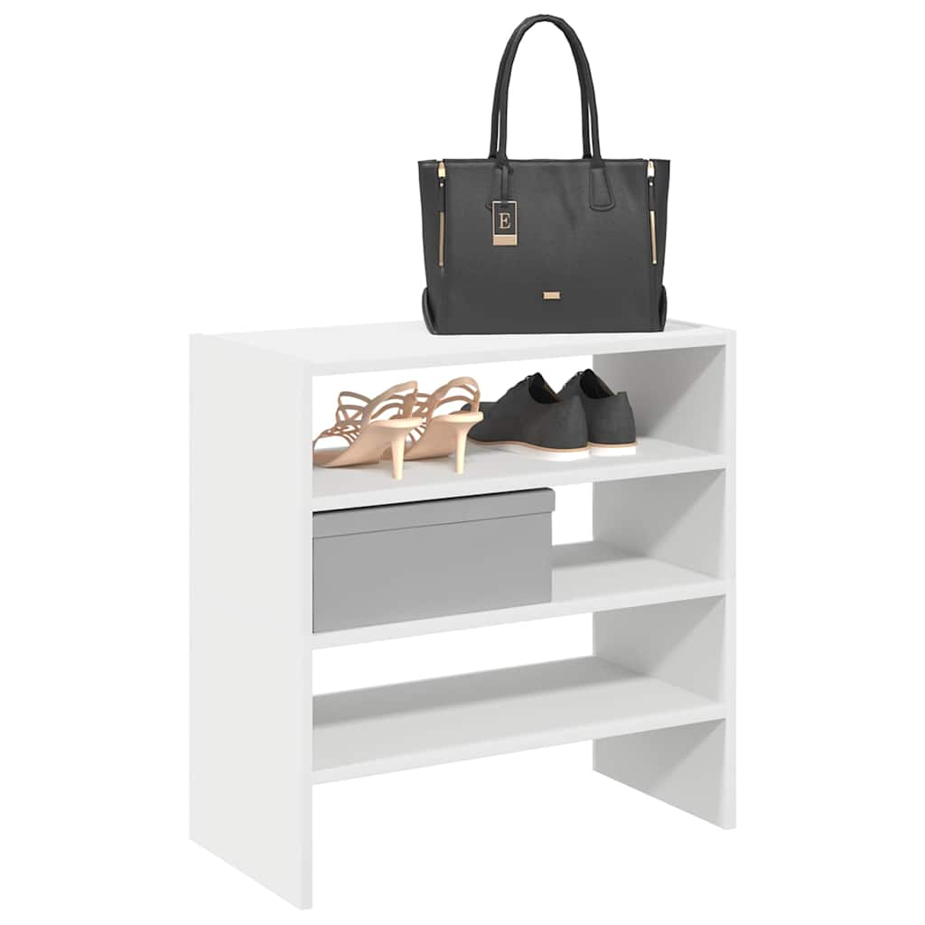 Schuhregal Stapelbar 60X30X30,5 Cm Weiß
