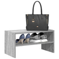 Schuhregale 2 Stk. Stapelbar 60X30X30,5 Cm Grau Sonoma