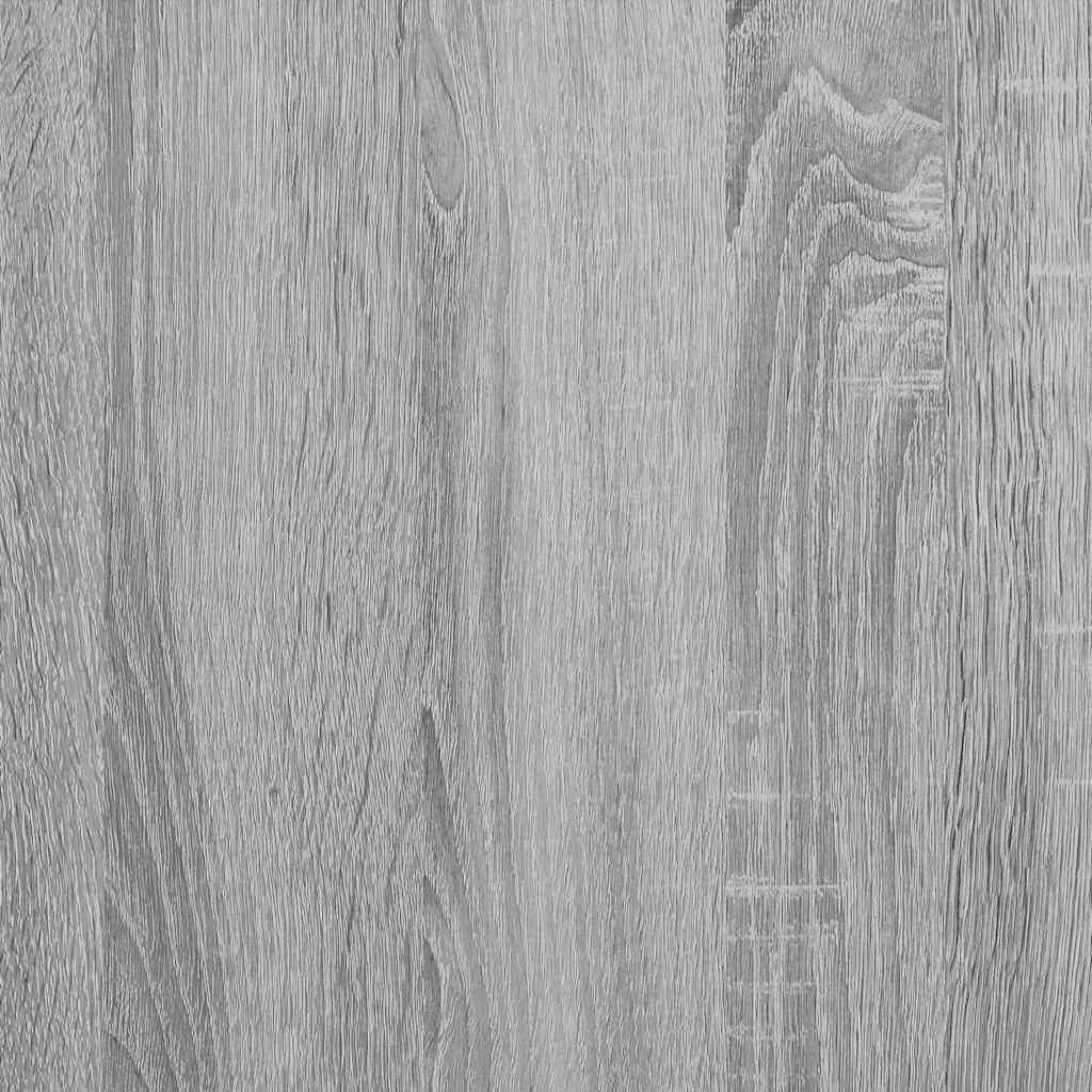 Schuhregale 2 Stk. Stapelbar 60X30X30,5 Cm Grau Sonoma