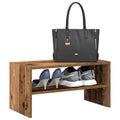 Schuhregal Stapelbar -Optik 60X30X30,5 Cm Altholz