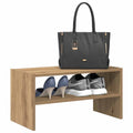 Schuhregale 2 Stk. Stapelbar 60X30X30,5 Cm Artisan-Eiche