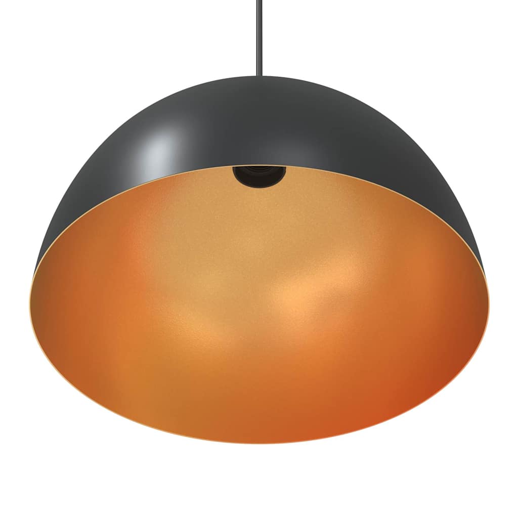 Pendelleuchten 2 Stk. Höhenverstellbar E27 Ø30Cm Metall