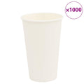 Pappbecher 1000 Stk. 8Oz 200Ml Weiß