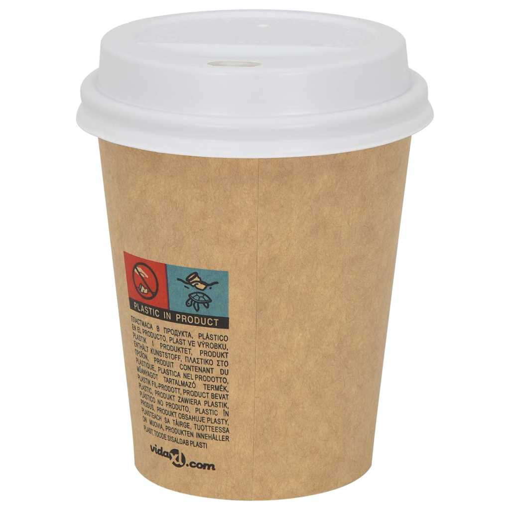 Deckel Für Pappbecher Ø 12Oz 16Oz 1000Stk. Weiß Kunststoff
