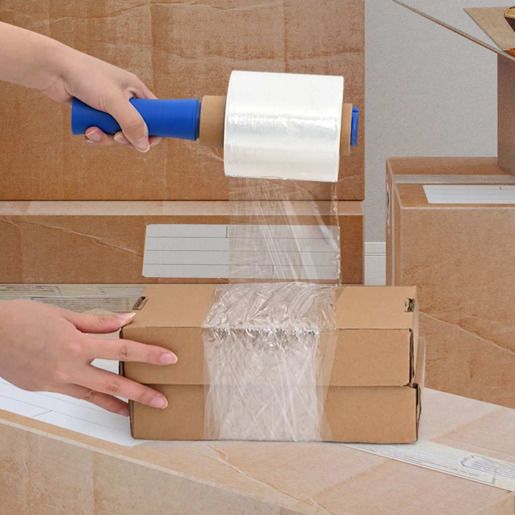 Stretchfolie Mit Griff 10 Stk. 23 Μm 50 Cm X 150 M