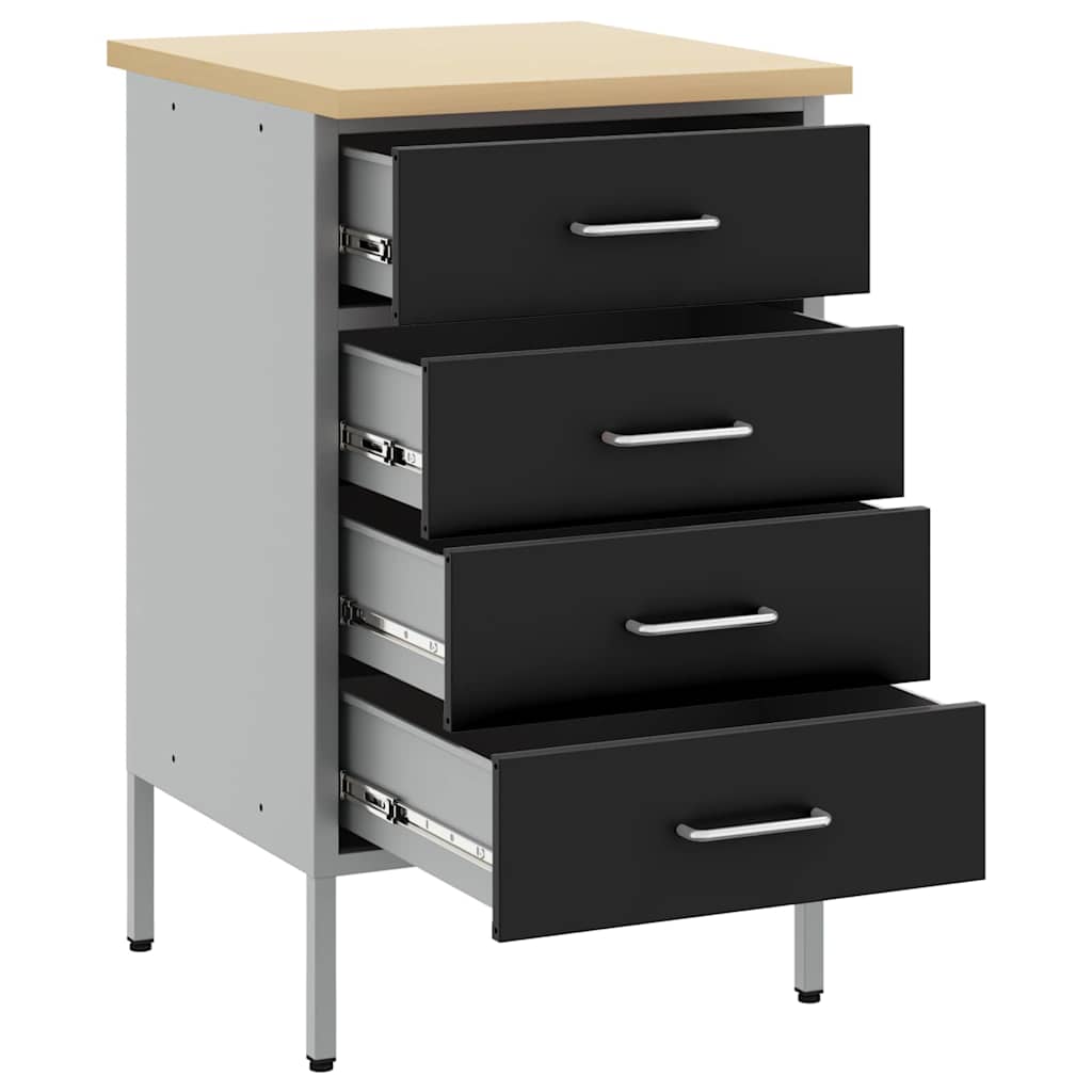 Werkbank Mit Schubladen Und Grau 50 X 55 X 85 Cm