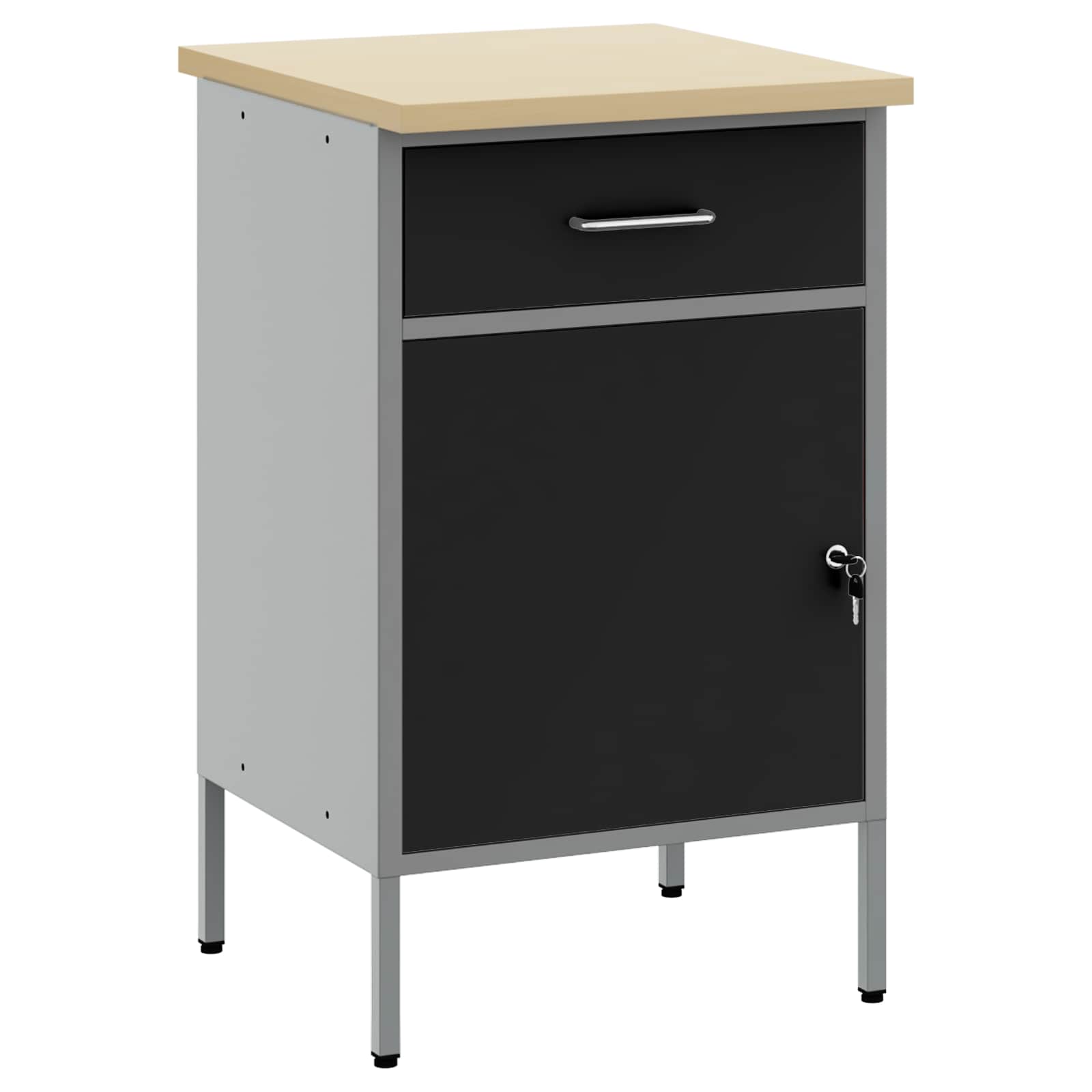Werkbank Mit Schubladen Und Grau 50 X 55 X 85 Cm
