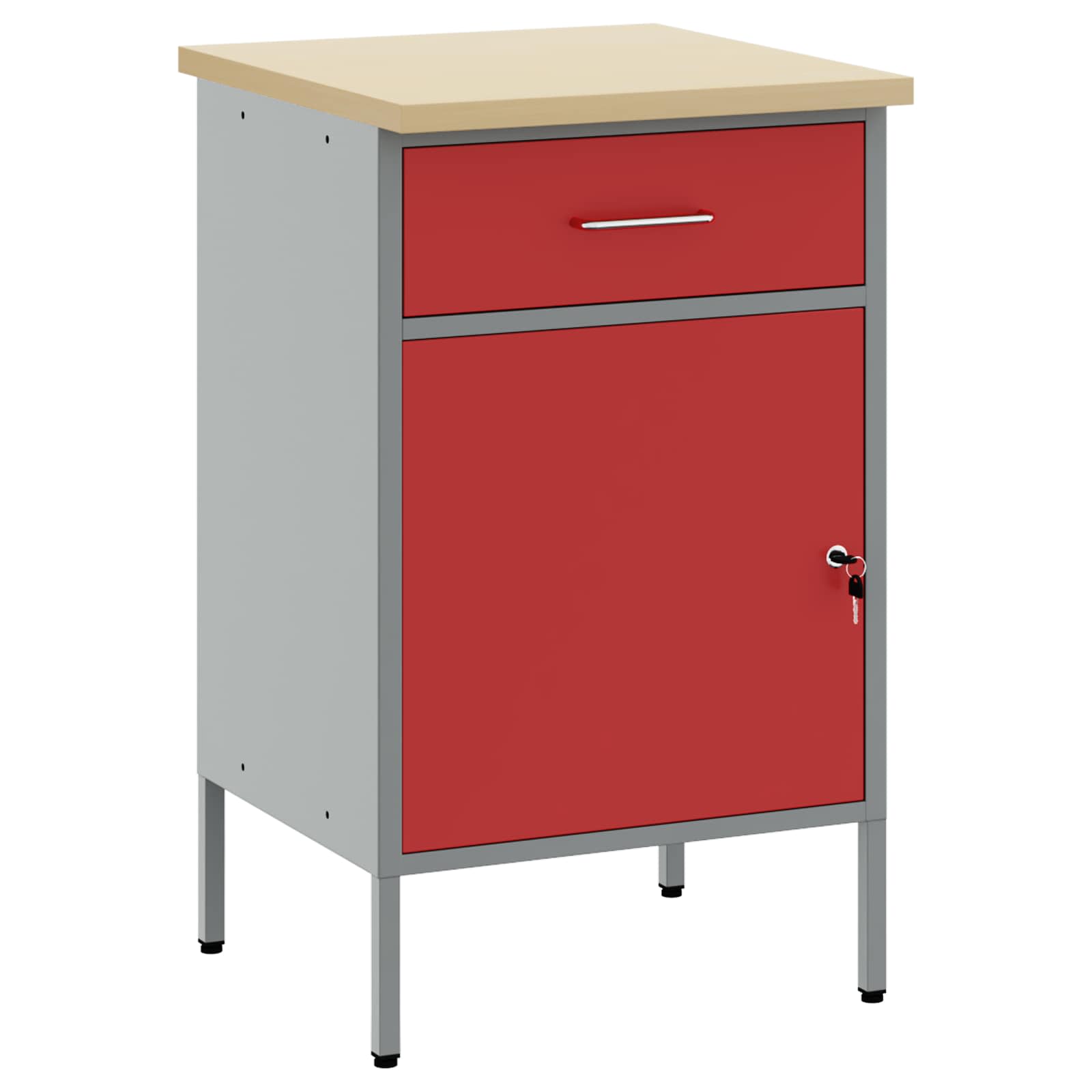 Werkbank Mit Schubladen Und Grau 50 X 55 X 85 Cm