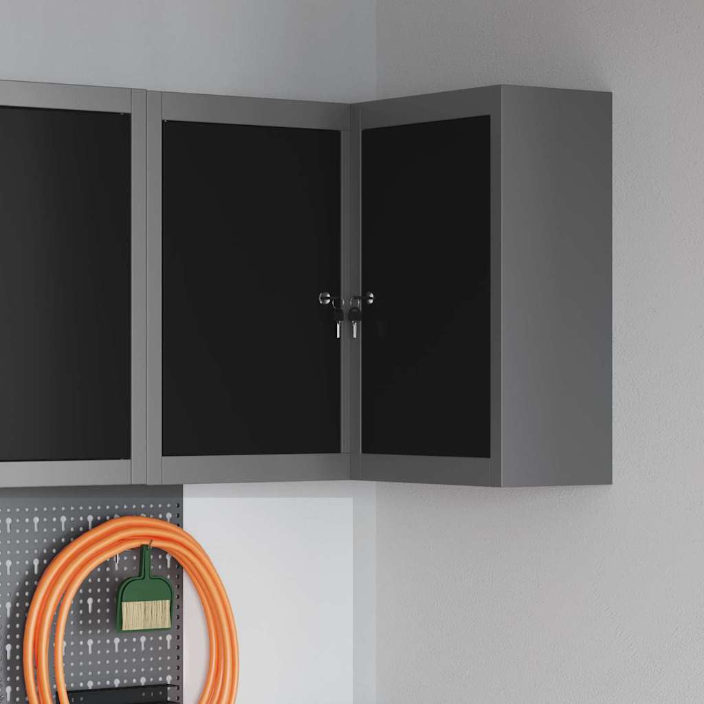 Werkzeugschrank Mit Regal Und Grau 50 X 20 X 55 Cm
