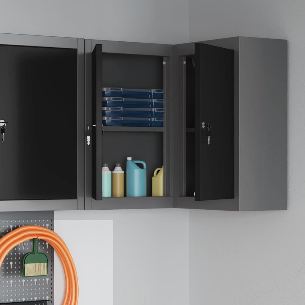 Werkzeugschrank Mit Regal Und Grau 50 X 20 X 55 Cm