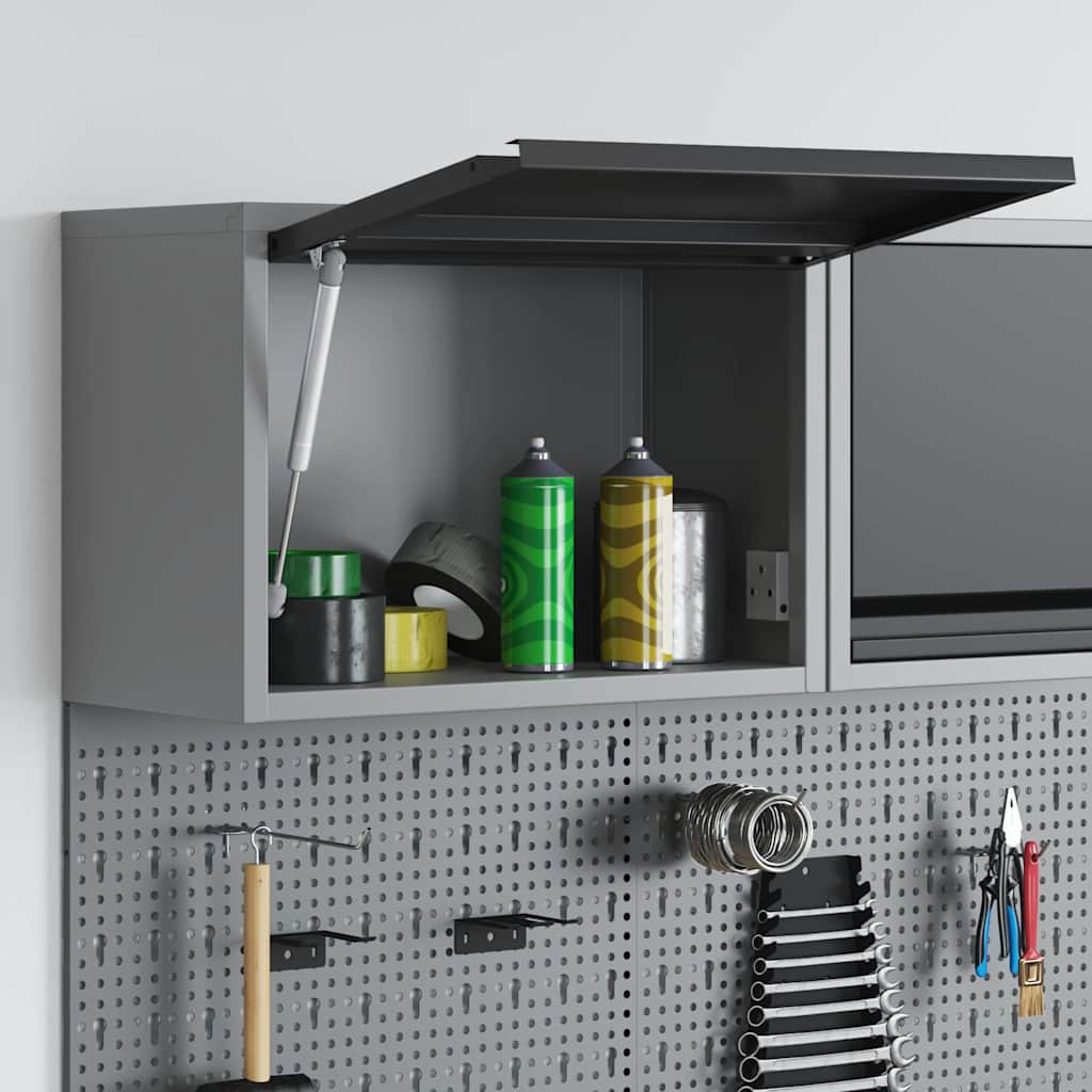 Werkzeugschrank Mit Speicher Und Grau 50 X 25 X 35 Cm