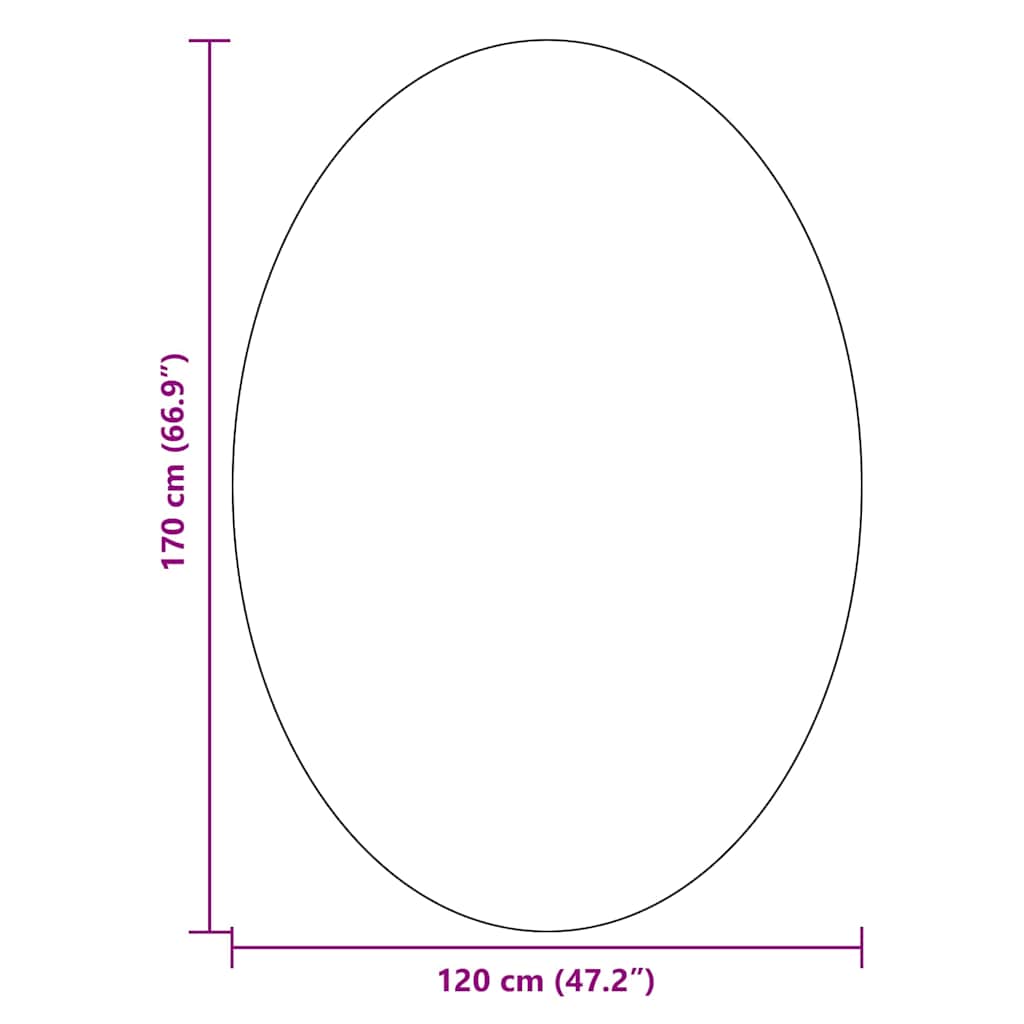 Bereichsteppiche Oval Huarte 100 %Polyester
