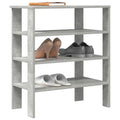 Schuhregal 61X32X Holzwerkstoff Betongrau