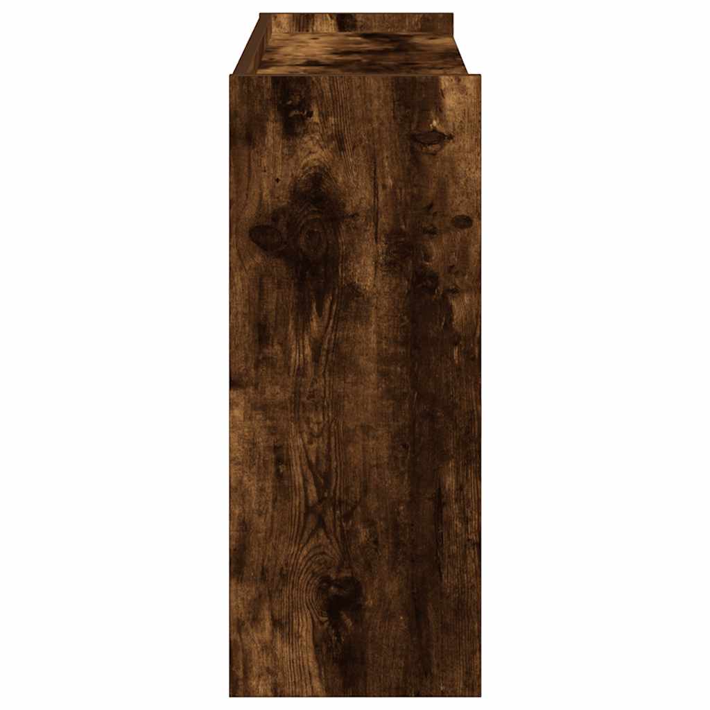 Schuhregal 80X25X Holzwerkstoff Räuchereiche