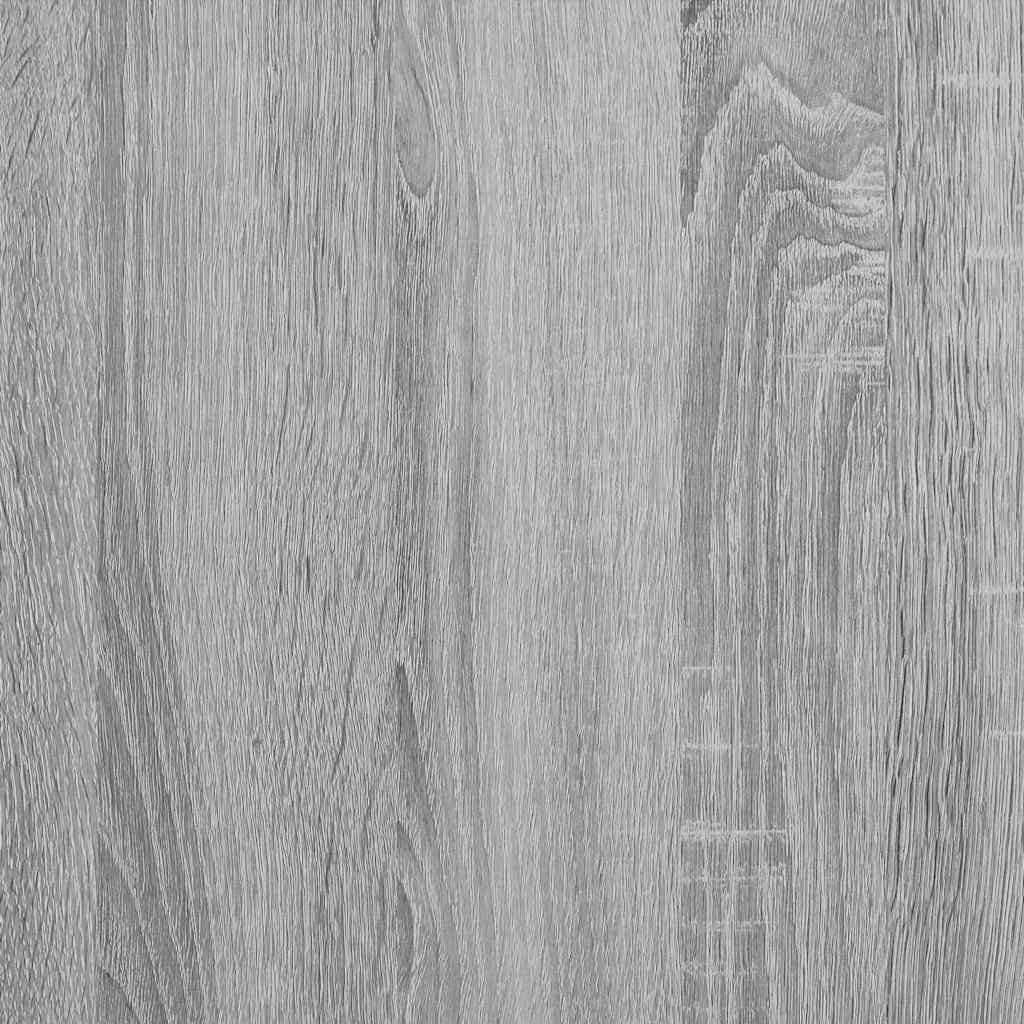 Schuhregal 80X25X Holzwerkstoff Grau Sonoma