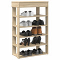 Schuhregal Sonoma-Eiche 60X30X98 Cm Holzwerkstoff Sonoma Eiche