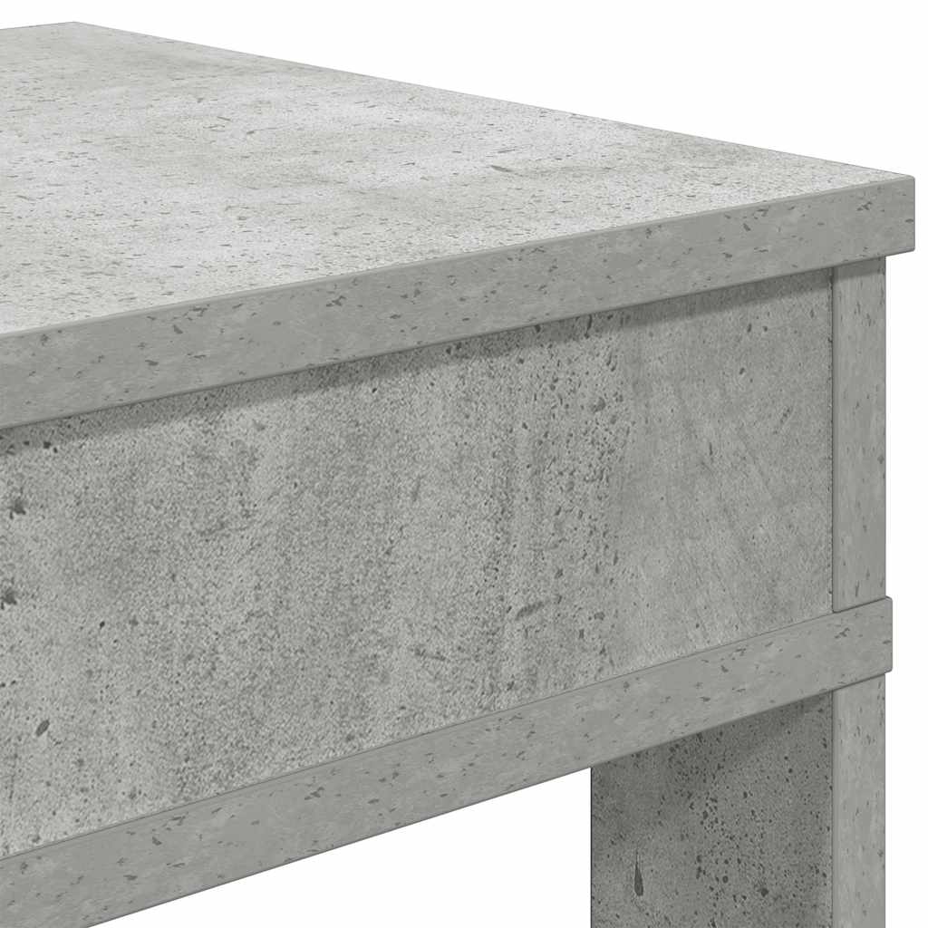 Schuhregal 60X30X98 Cm Holzwerkstoff Betongrau