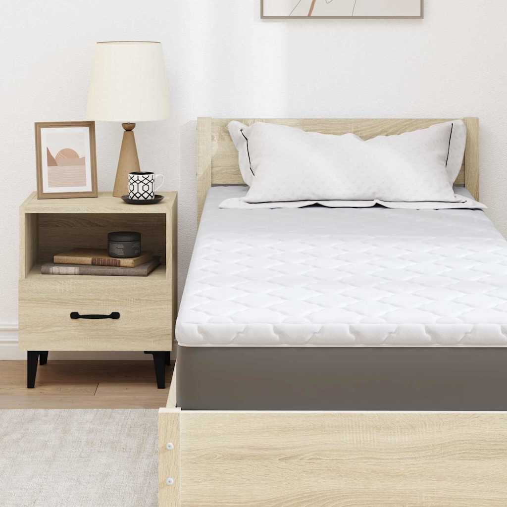 Kokosnuss Topper Weiß Jacquard-Stoff