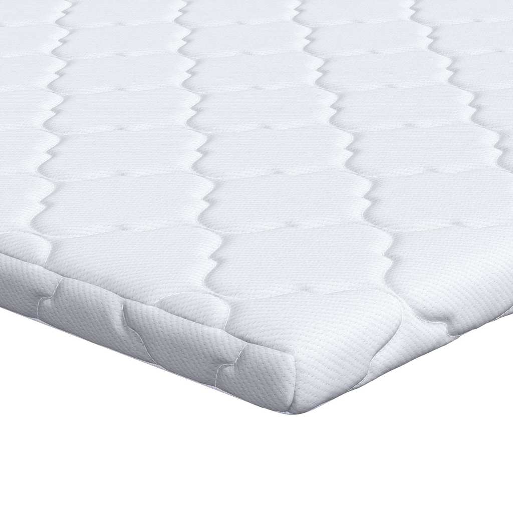 Kokosnuss Topper Weiß Jacquard-Stoff