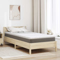 Kokosnuss Topper Weiß Jacquard-Stoff