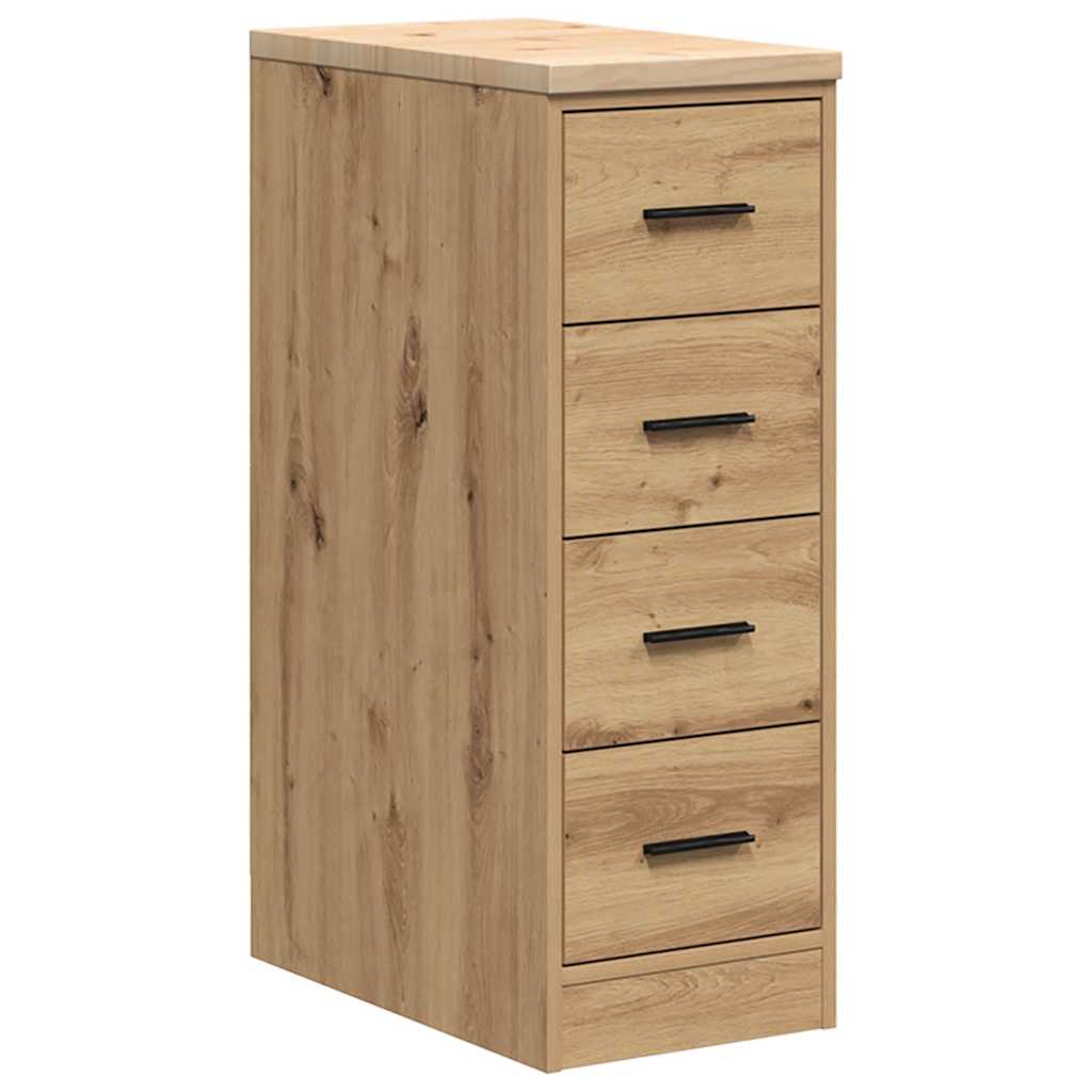 Garagen-Aufbewahrungsschrank Massivholz Kiefer Artisan-Eiche