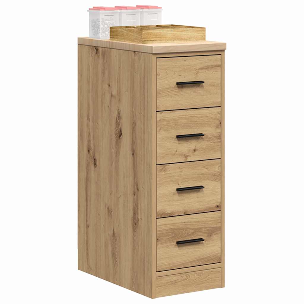 Garagen-Aufbewahrungsschrank Massivholz Kiefer Artisan-Eiche