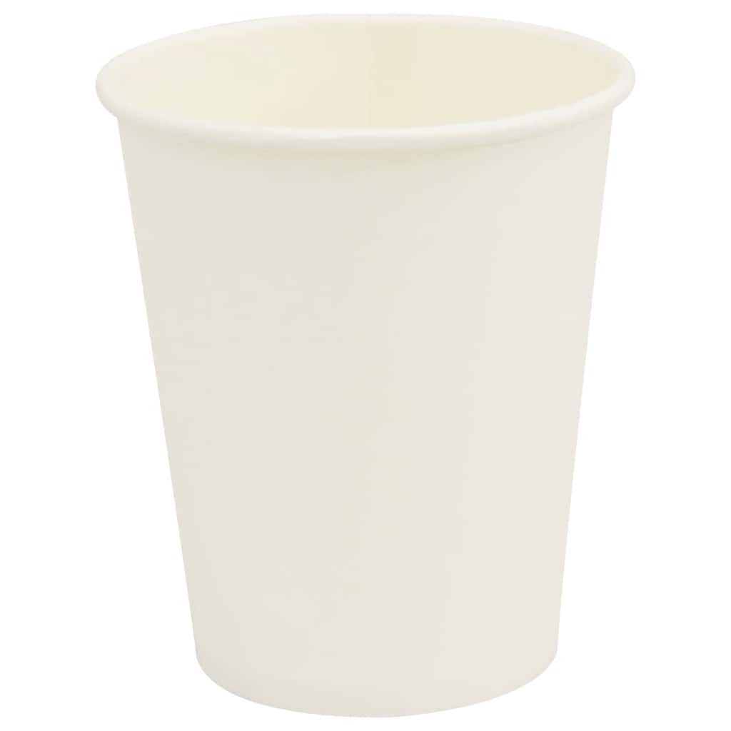 Pappbecher Mit Deckeln 1000 Stk. 8Oz 200Ml