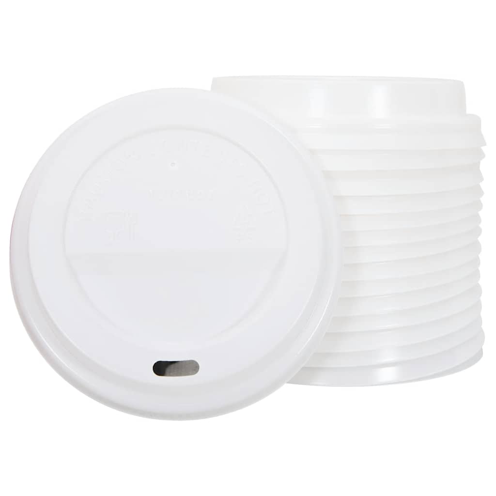 Pappbecher Mit Deckeln 1000 Stk. 12Oz 300Ml
