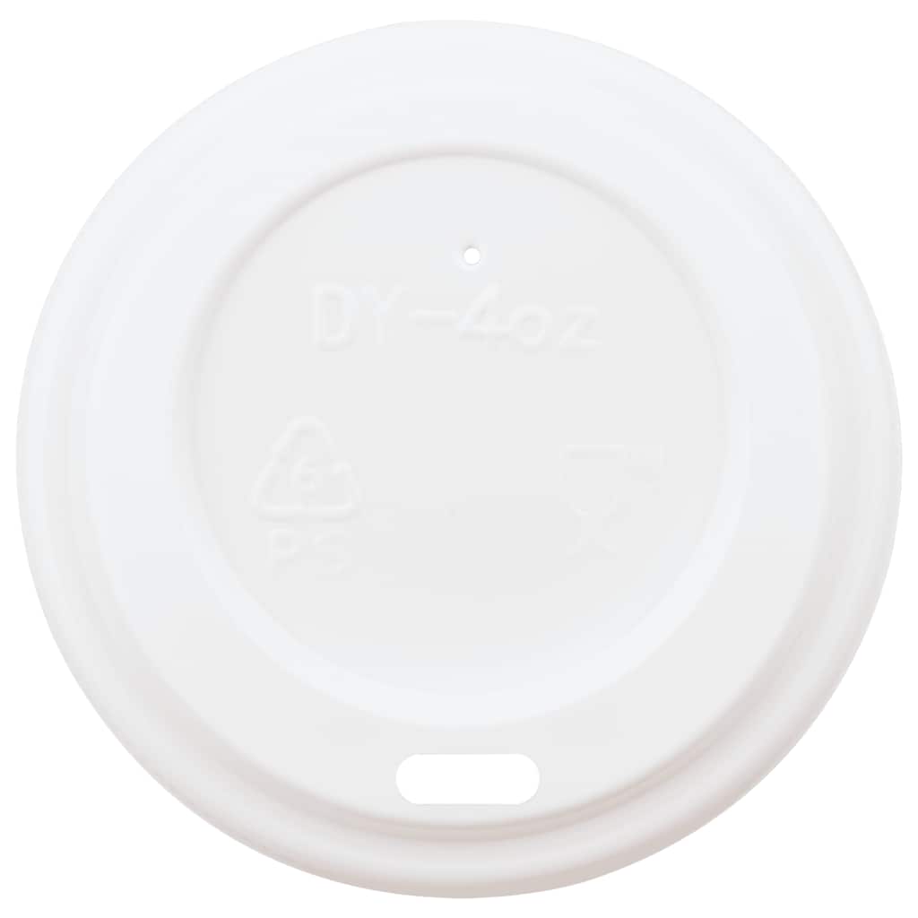 Pappbecher Mit Deckeln 1000 Stk. 4Oz 100Ml