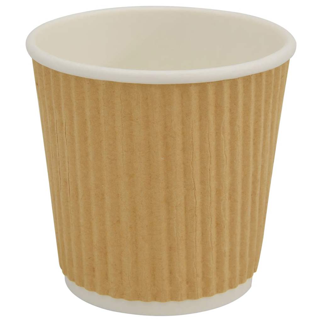 Pappbecher Mit Deckeln 1000 Stk. 4Oz 100Ml