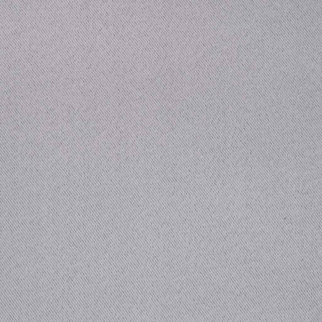Verdunkelungs-Vorhänge Mit Ringen 2 Pcs Metallic Grau Metallgrau