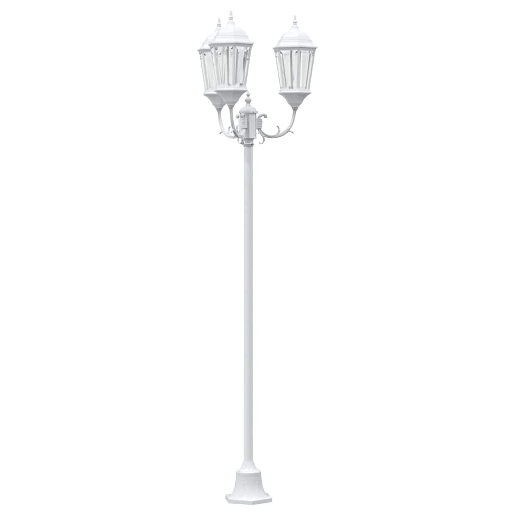 Garten-Licht 57 X 49 X 241 Cm Aluminium Und Glas