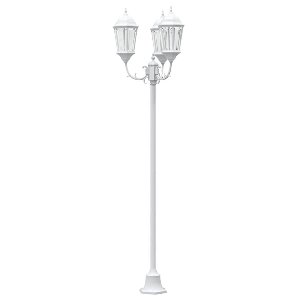 Garten-Licht 57 X 49 X 241 Cm Aluminium Und Glas