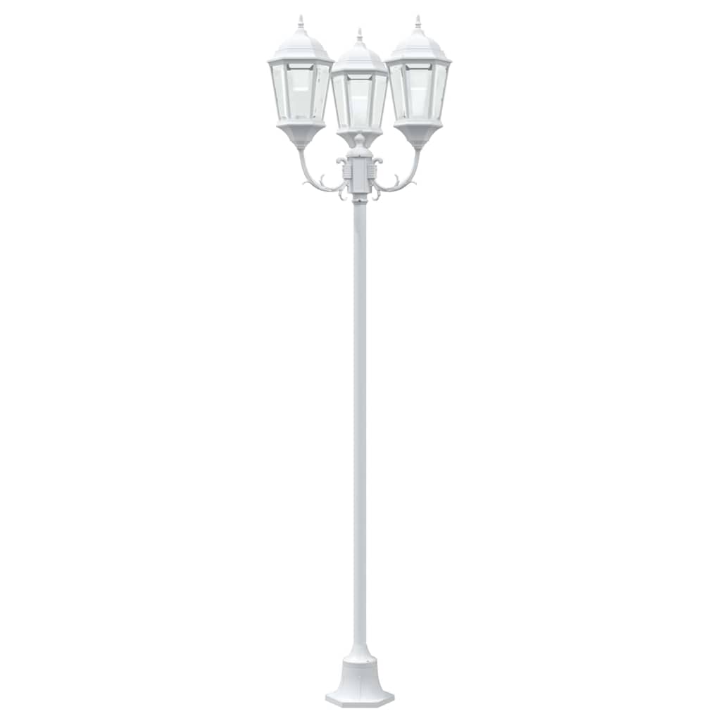 Garten-Licht 57 X 49 X 241 Cm Aluminium Und Glas