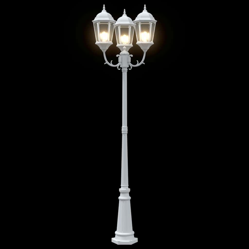 Garten-Licht 57 X 49 X 241 Cm Aluminium Und Glas