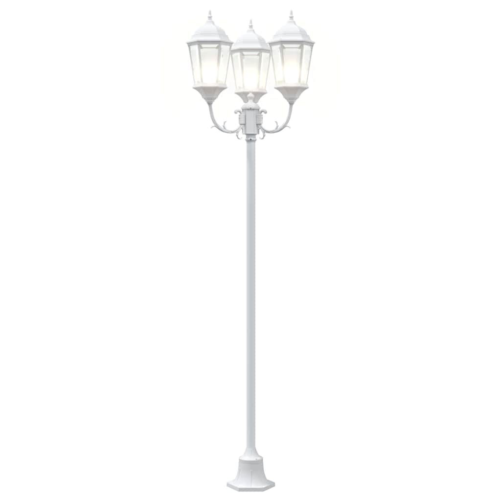 Garten-Licht 57 X 49 X 241 Cm Aluminium Und Glas
