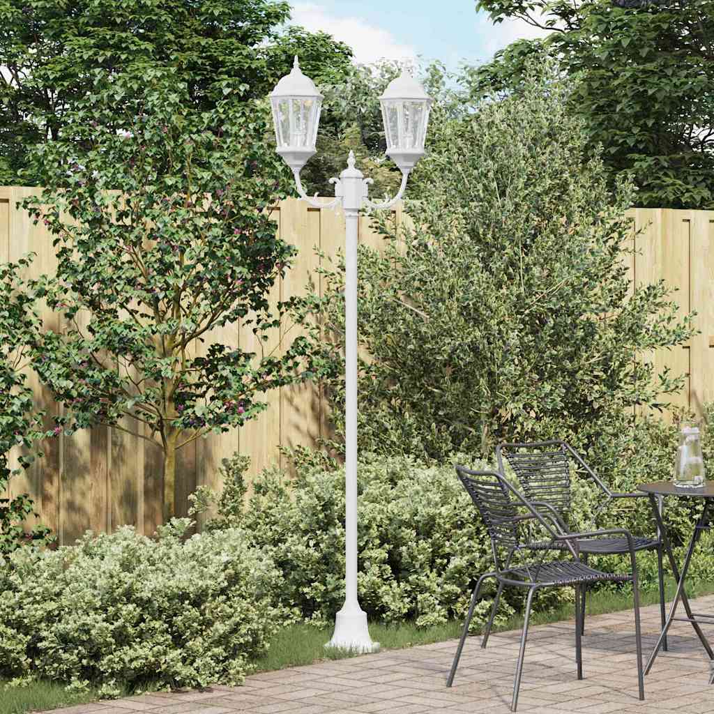 Garten-Licht 57 X 49 X 241 Cm Aluminium Und Glas