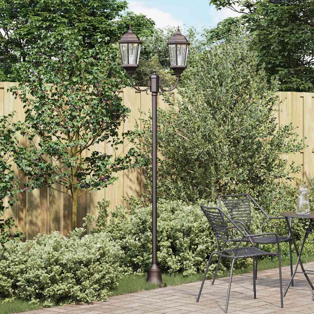Garten-Licht 57 X 49 X 241 Cm Aluminium Und Glas